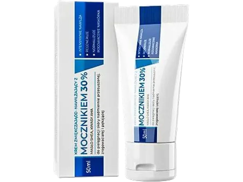 Krem zmiękczająco-nawilżający z mocznikiem, 30%, 50 ml