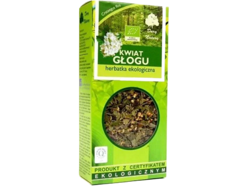 Kwiat Głogu EKO DARY NATURY, zioła do zaparzania, 50 g