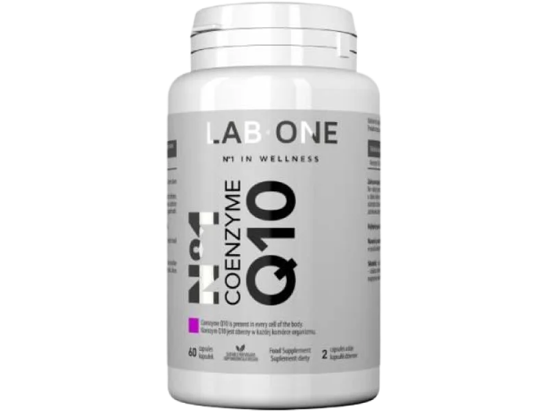 LAB ONE N°1 Coenzyme Q10, kapsułki, 50 mg, 60 kaps.