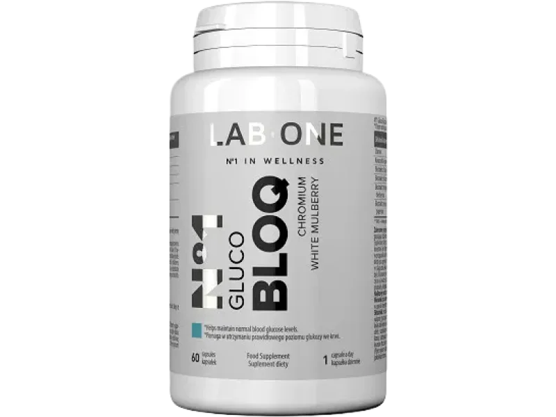 Lab One N°1 Gluco BLOQ, kapsułki, 60 kaps.