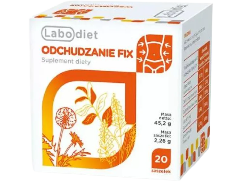 Labodiet Odchudzanie fix, saszetki, 20 szt.