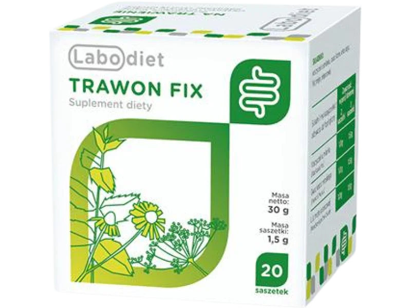 LABODIET Trawon fix, zioła do zaparzania, 20 szt.