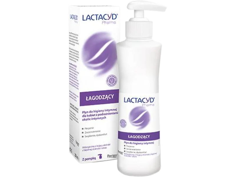 LACTACYD PH ŁAGODZĄCY Płyn ginekologiczny, 250 ml