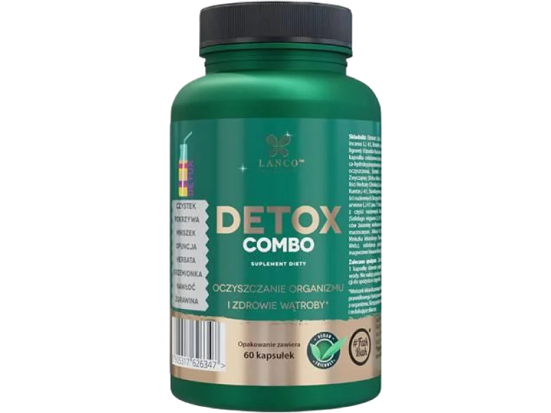 LANCO NUTRITIONS Detox Combo, kapsułki, 60 kaps.