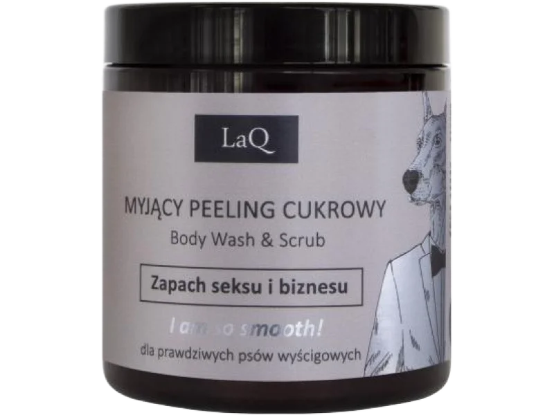 LaQ Doberman Myjący peeling cukrowy, 220 g