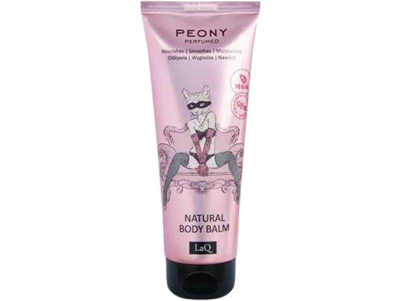 LaQ Kocica piwonia naturalny balsam do ciała, 200 ml