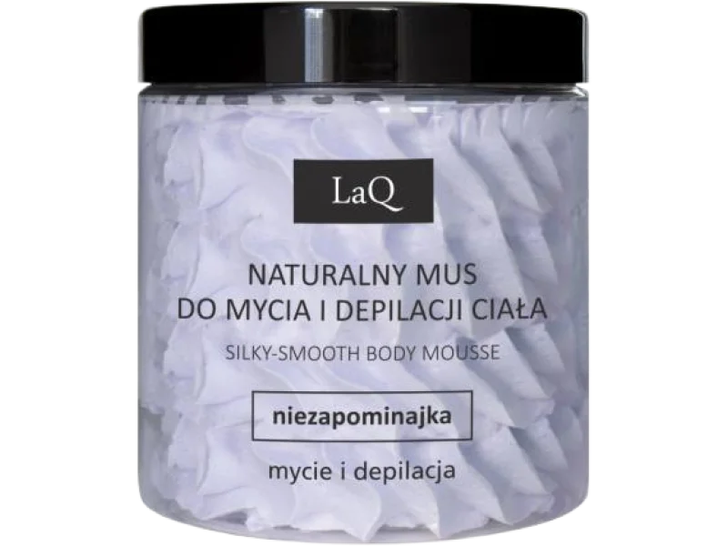LaQ Niezapominajka Mus do mycia i depilacji ciała, 100 ml