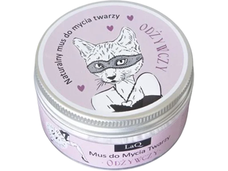 LaQ odżywczy mus do mycia twarzy piwonia, 100 ml