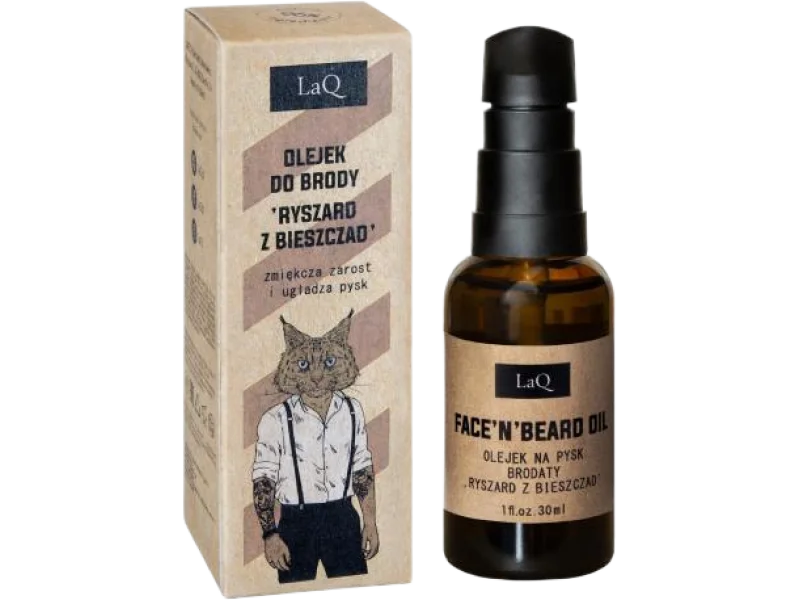 LaQ Ryszard z Bieszczad Olejek do brody, 30 ml