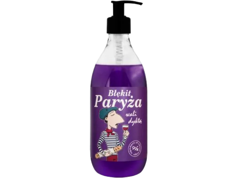 LAQ Shots! BŁĘKIT PARYŻA Żel pod prysznic, żel, 500 ml