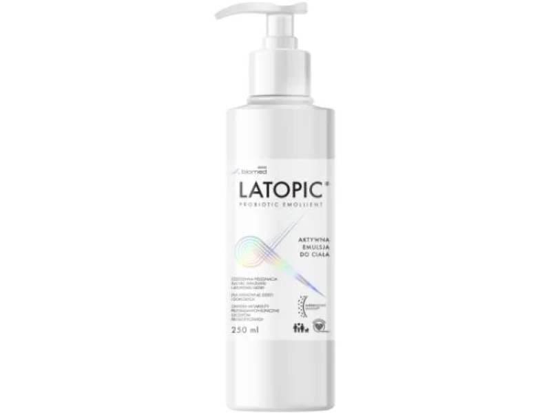 Latopic aktywna emulsja do ciała, 250 ml