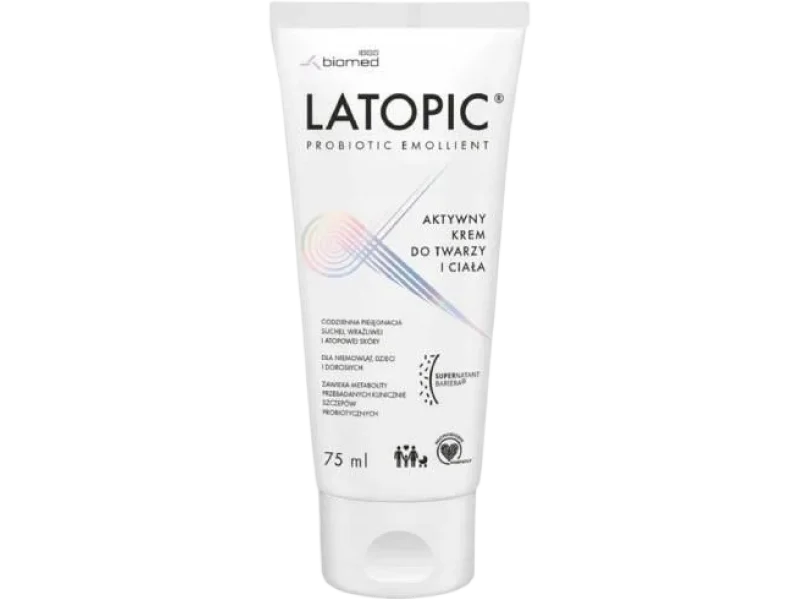 LATOPIC Krem do twarzy i ciała, 75 ml