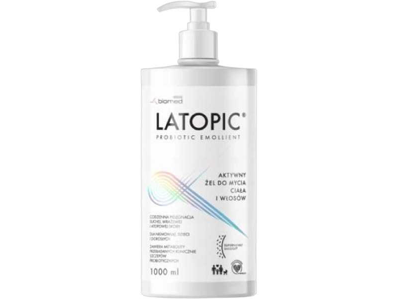 Latopic żel do mycia ciała i włosów, 400 ml