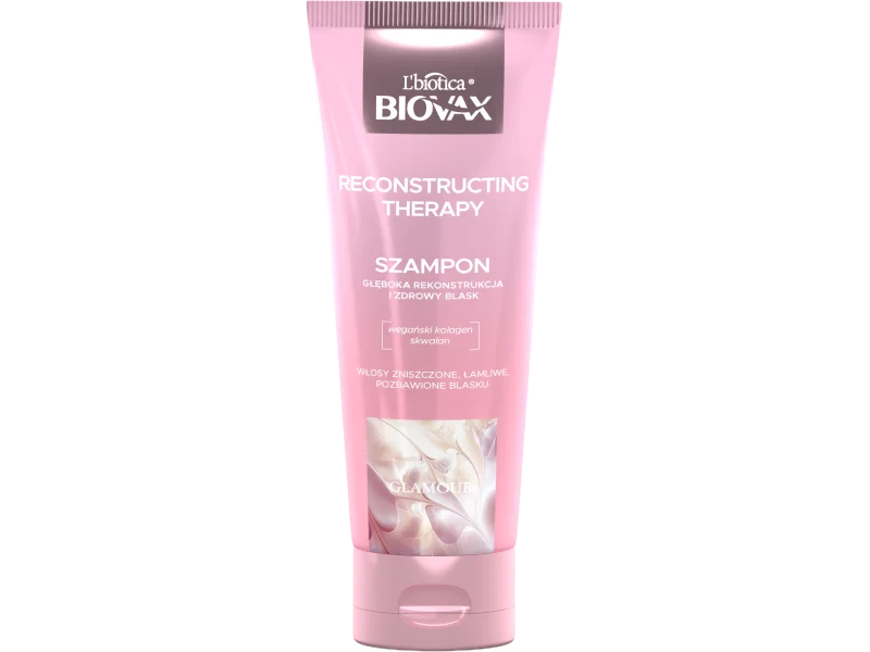 L’biotica Biovax Glamour Reconstructing Therapy, szampon, 200 ml