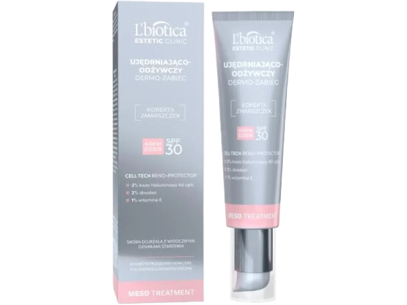L’BIOTICA Estetic Clinic Meso Treatment Ujędrniająco-odżywczy Dermo-Zabieg Krem na dzień SPF 30, 35 ml
