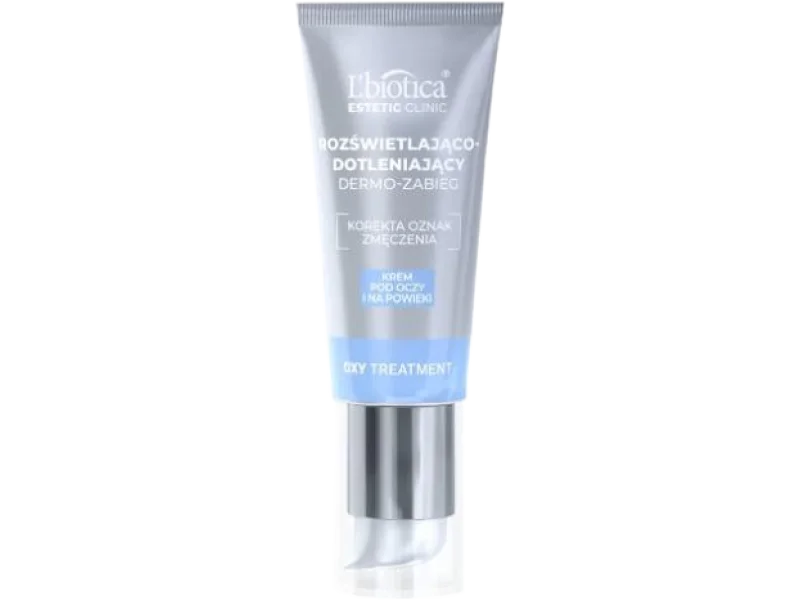 L’BIOTICA Estetic Clinic Oxy Treatment Rozświetlająco-dotleniający dermo-zabieg, krem, 15 ml