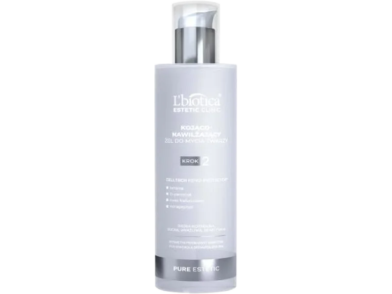 L’Biotica Estetic Clinic Pure Estetic kojąco-nawilżający żel do mycia twarzy, 200 ml