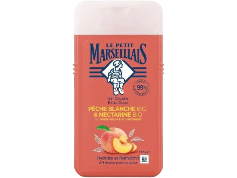 LE PETIT MARSEILLAIS Żel pod prysznic Brzoskwinia & Nektarynka, żel, 250 ml