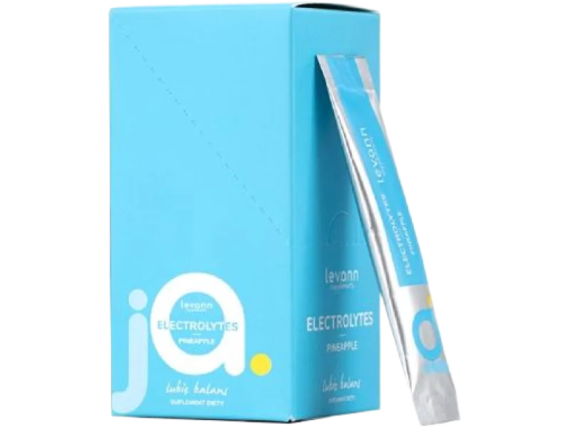 LEVANN „jA” Elektrolity Ananas, saszetki, 10 szt.