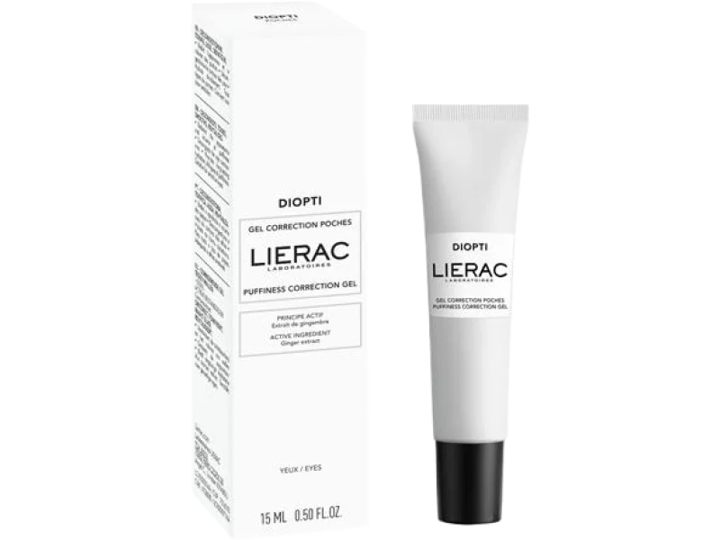Lierac Dioptipoches Żel korygujący obrzęki pod oczami, żel, 15 ml
