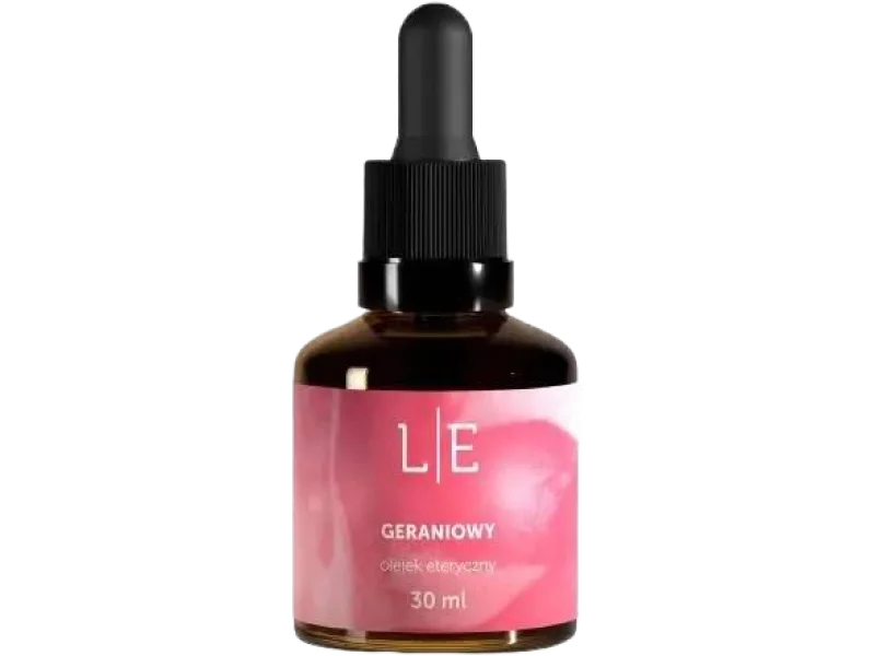 Lifeessence by YANGO Naturalny olejek eteryczny geraniowy, 30 ml