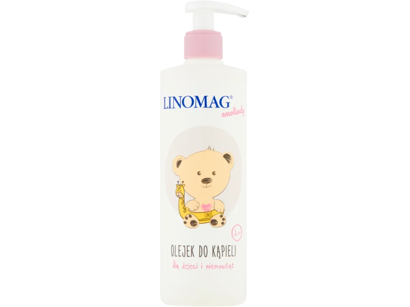 LINOMAG EMOLIENTY olejek do kąpieli 1m+, 400 ml
