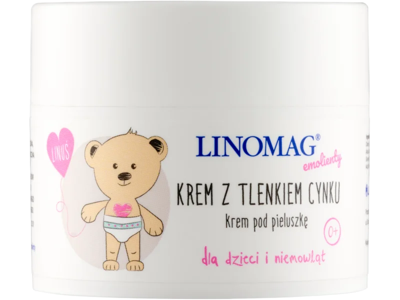 Linomag z tlenkiem cynku dla dzieci i niemowląt, krem, 50 ml