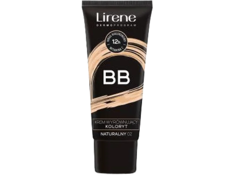 LIRENE BB krem wyrównujący koloryt naturalny 02, 30 ml
