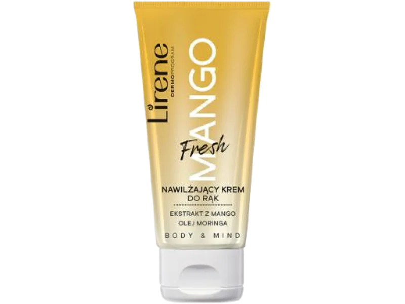 Lirene Body & Mind nawilżający krem do rąk Fresh Mango, 50 ml