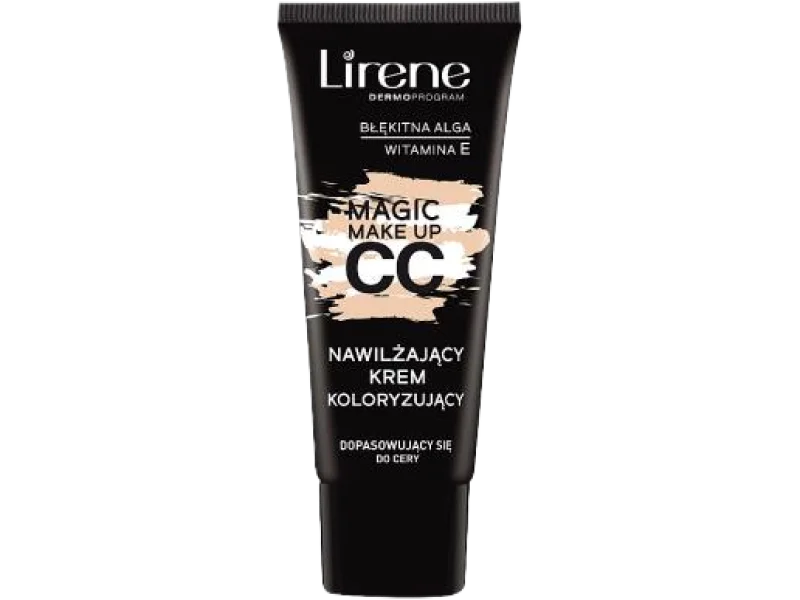 Lirene Magic Make Up CC nawilżający krem koloryzujący, 30 ml