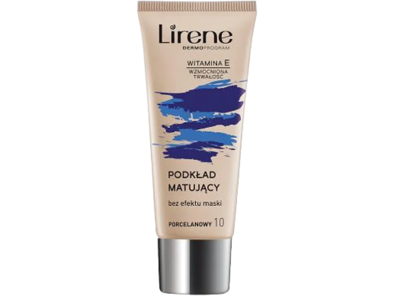 Lirene Nature Matte podkład matujący porcelanowy, 30 ml