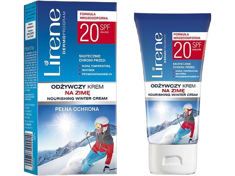 Lirene odżywczy na zimę SPF 20, krem, 50 ml