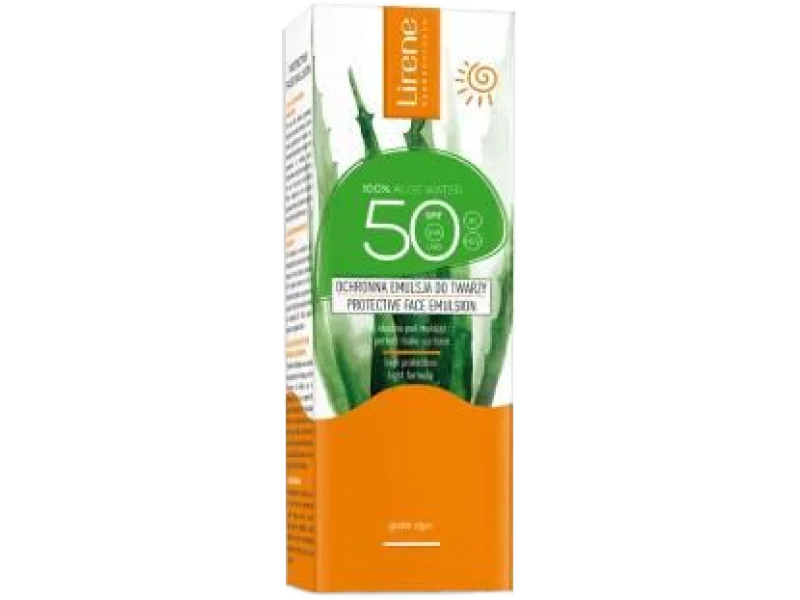 Lirene SUN ochronna emulsja do twarzy, 50 ml