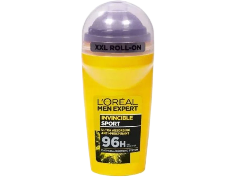 L’OREAL MenExpert Invincible Sport Deodorant 96H Antyperspirant, roll-on, 50 ml