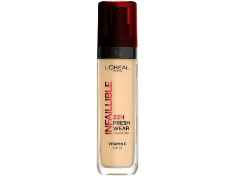 L’Oreal Paris Infaillible 32H Fresh Wear Foundation, 30 cool undertone sous-ton rose, podkład, 30 ml