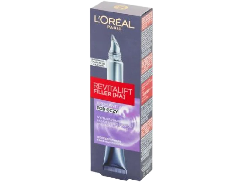 L’Oreal Paris Revitalift Filler 40+ Anti-Age Krem pod oczy, 15 ml