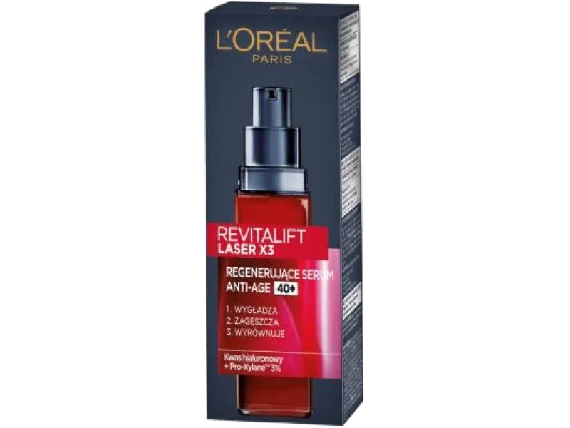 L’OREAL Revitalift Laser X3 Regenerujące serum Anti-Age do twarzy, 30 ml