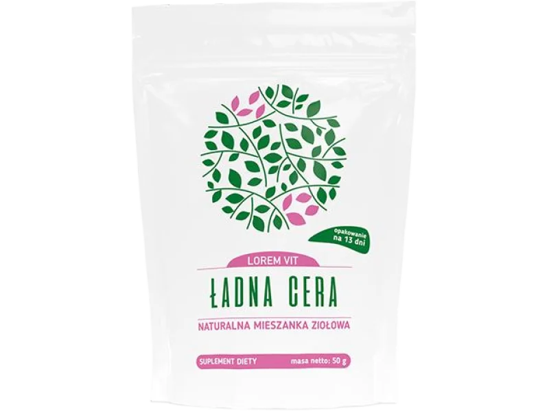 Lorem Vit Ładna Cera, zioła do zaparzania, 50 g