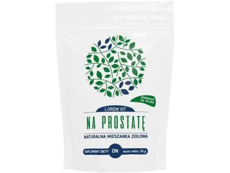 LOREM VIT Na Prostatę Mieszanka ziół, zioła do zaparzania, 50 g