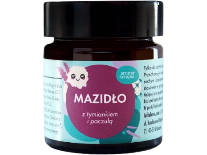 LULLALOVE Mazidło z tymiankiem i paczulą, 30 ml