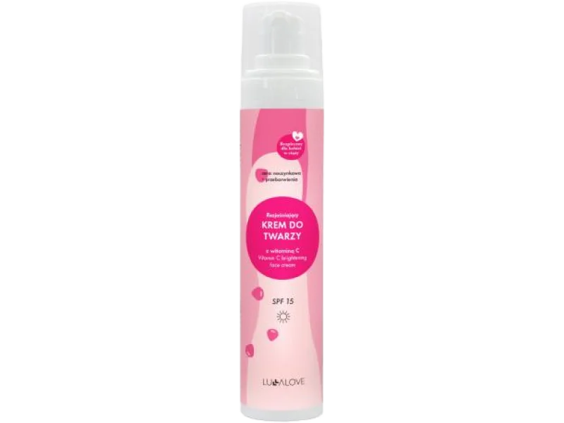 LULLALOVE Rozjaśniający krem do twarzy z witaminą C SPF 15, 50 ml