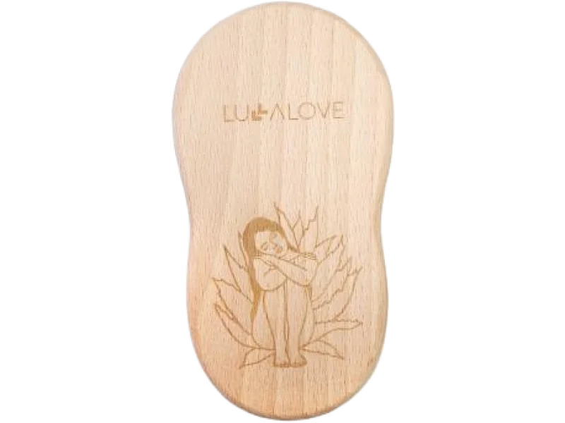 LULLALOVE Szczotka na sucho Matka Natura – Tampico, sprzęt medyczny, szt.