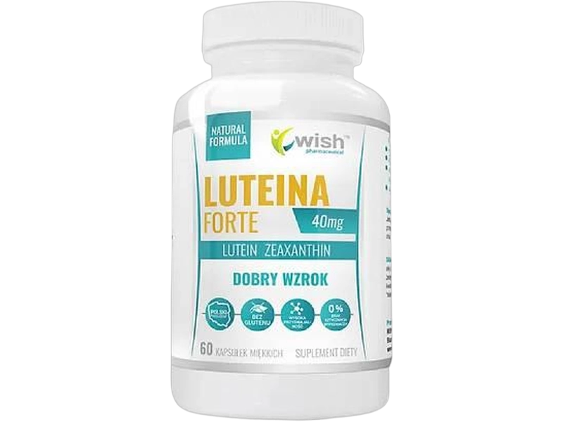 Luteina Forte Max, kapsułki, 40 mg + 2 mg, 60 kaps.