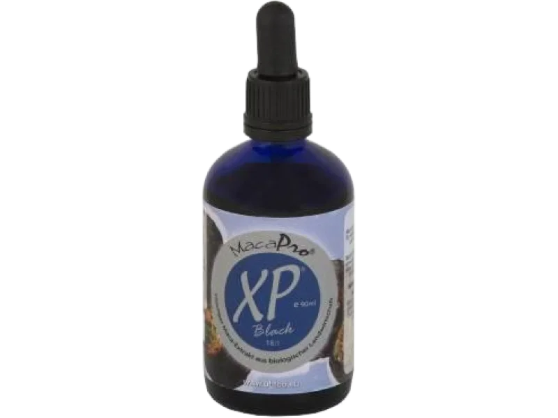 MacaPro XP Black Ekstrakt płynny wyciąg z maca Pieprzyca peruwiańska, 90 ml