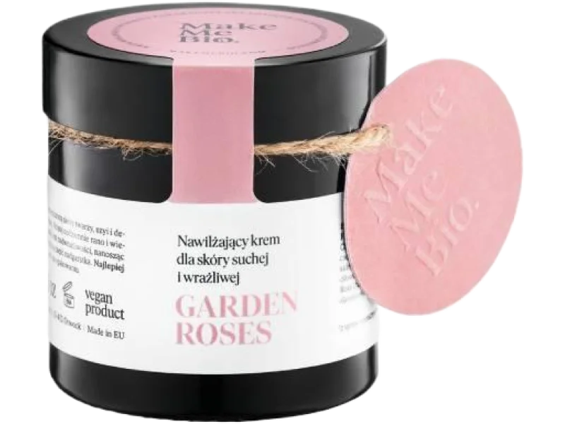 Make Me Bio Garden Roses Nawilżający krem dla skóry suchej i wrażliwej, 60 ml