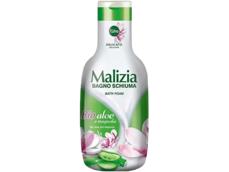 Malizia Płyn do Kąpieli Bio Aloes Magnolia, 1000 ml