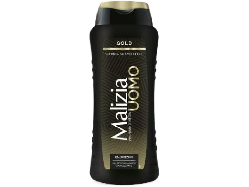Malizia Uomo Gold męski żel pod prysznic i szampon 2w1, 250 ml