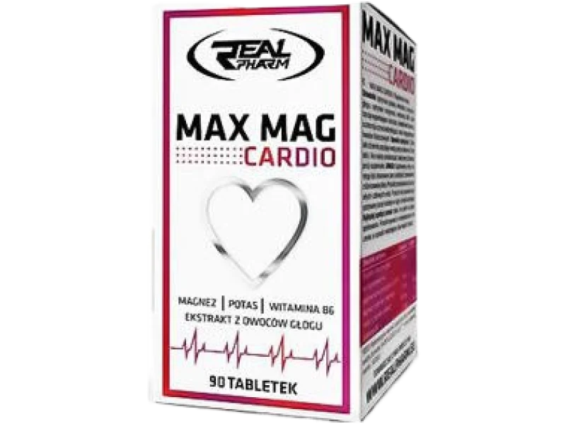 MAX MAG Cardio Real Pharm, tabletki, 90 tabl.