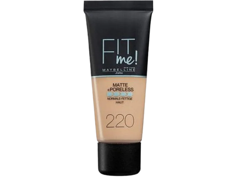 Maybelline Fit Me Matte & Poreless foundation, podkład, 30 ml