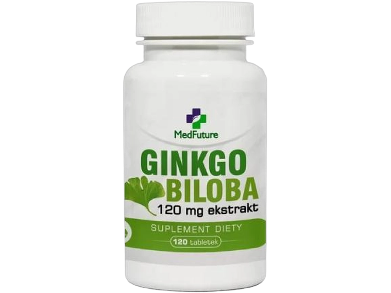 Medfuture Ginkgo biloba, tabletki, 120 mg, 120 tabl.